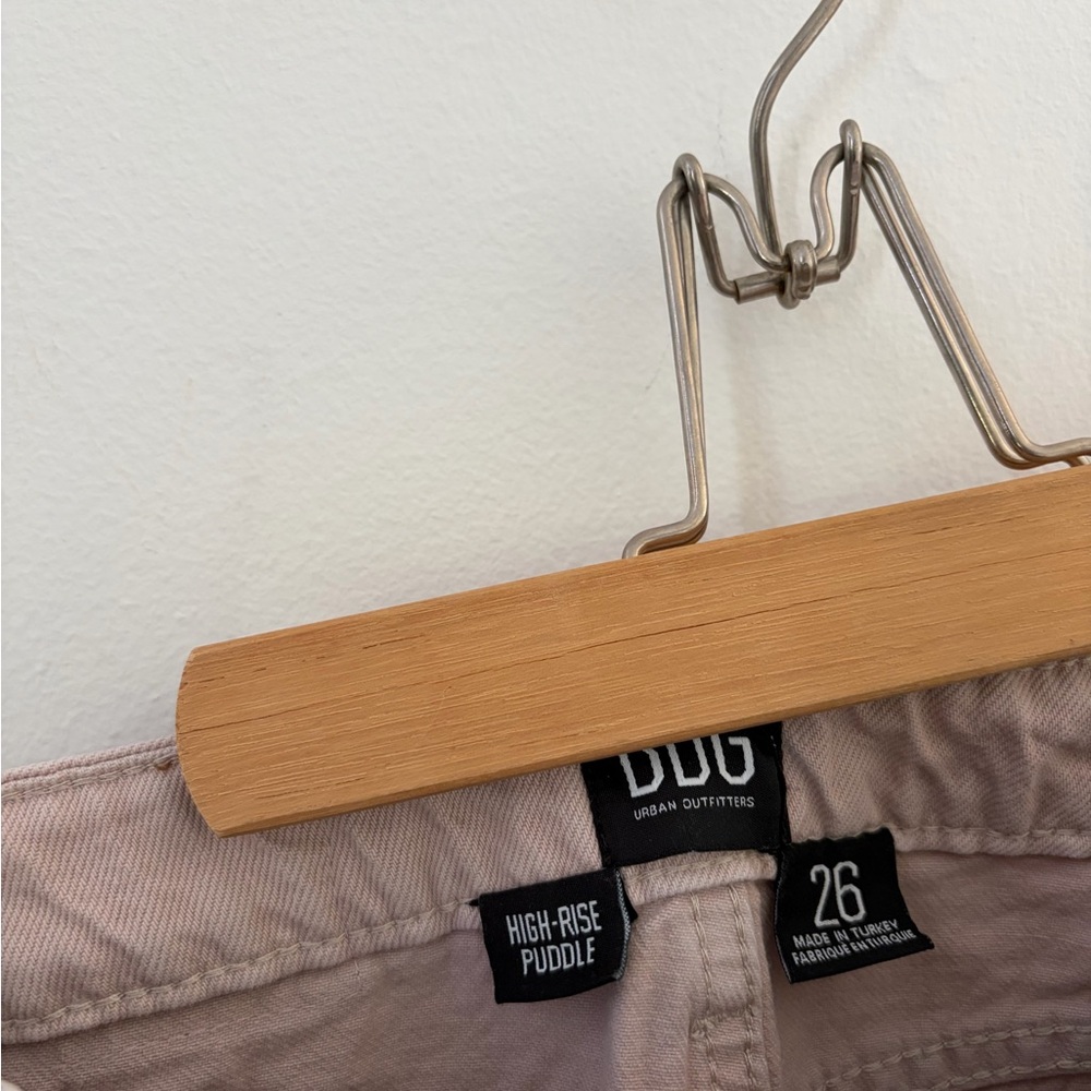 Urban Outfitters Light Pink Flare Jeans - Picture 4 of 5